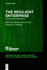 表紙画像: The Resilient Enterprise 1st edition 9783110745382