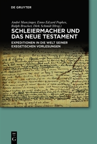 Cover image: Schleiermacher und das Neue Testament 1st edition 9783110745993