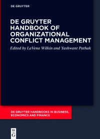 صورة الغلاف: De Gruyter Handbook of Organizational Conflict Management 1st edition 9783110746013