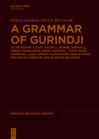 Titelbild: A Grammar of Gurindji 1st edition 9783110746839