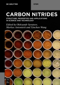 Imagen de portada: Carbon Nitrides 1st edition 9783110746969