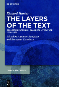 Cover image: The Layers of the Text 1st edition 9783110747560