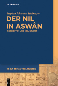 Imagen de portada: Der Nil in Aswân 1st edition 9783110747836