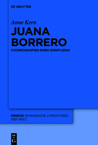 Cover image: Juana Borrero 1st edition 9783110748352