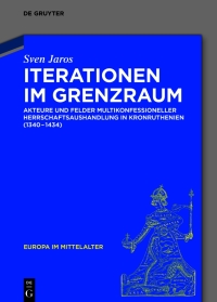 Imagen de portada: Iterationen im Grenzraum 1st edition 9783110748444