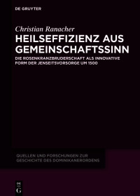Immagine di copertina: Heilseffizienz aus Gemeinschaftssinn 1st edition 9783110745818