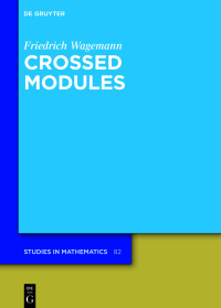 Cover image: Crossed Modules 1st edition 9783110750768