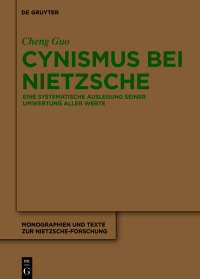 Titelbild: Cynismus bei Nietzsche 1st edition 9783110751345