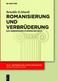 Imagen de portada: Romanisierung und Verbrüderung 1st edition 9783110751864