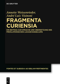 Imagen de portada: Fragmenta Curiensia 1st edition 9783110750867