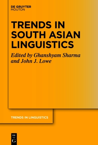 Titelbild: Trends in South Asian Linguistics 1st edition 9783110752939