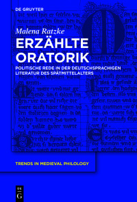 Imagen de portada: Erzählte Oratorik 1st edition 9783110753240