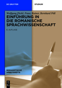 Titelbild: Einführung in die romanische Sprachwissenschaft 6th edition 9783110755312
