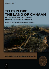 صورة الغلاف: To Explore the Land of Canaan 1st edition 9783110757767