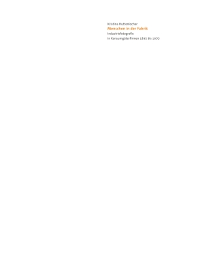 Cover image: Menschen in der Fabrik 1st edition 9783110758238