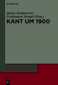 صورة الغلاف: Kant um 1900 1st edition 9783110758474