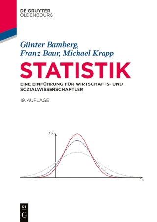Cover image: Statistik 19th edition 9783110759198