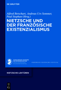 Imagen de portada: Nietzsche und der französische Existenzialismus 1st edition 9783110760101
