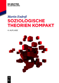 Cover image: Soziologische Theorien kompakt 4th edition 9783110760859