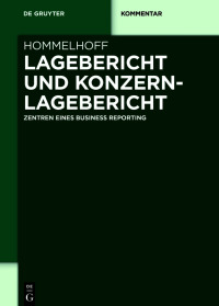 Imagen de portada: Lagebericht und Konzernlagebericht 1st edition 9783110763898