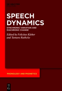 Imagen de portada: Speech Dynamics 1st edition 9783110765199