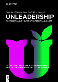 Cover image: Unleadership 1st edition 9783110767322