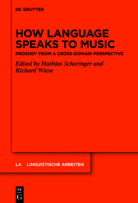 Imagen de portada: How Language Speaks to Music 1st edition 9783110770100