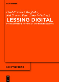 Cover image: Lessing digital 1st edition 9783110765229