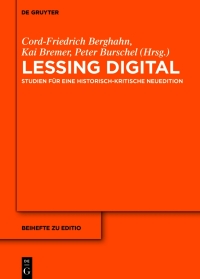 Imagen de portada: Lessing digital 1st edition 9783110765229