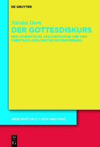 Cover image: Der Gottesdiskurs 1st edition 9783110771701