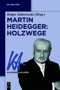 Titelbild: Martin Heidegger: Holzwege 1st edition 9783110774580