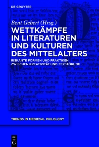 صورة الغلاف: Wettkämpfe in Literaturen und Kulturen des Mittelalters 1st edition 9783110774603