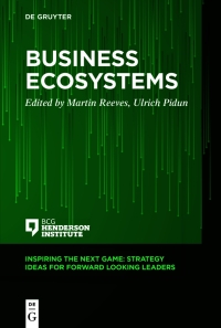 Cover image: Business Ecosystems 1st edition 9783110775044