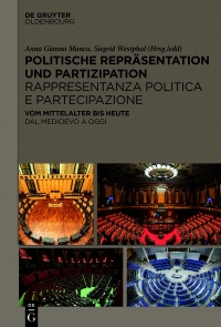 Cover image: Politische Repräsentation und Partizipation / Rappresentanza politica e partecipazione 1st edition 9783110779844