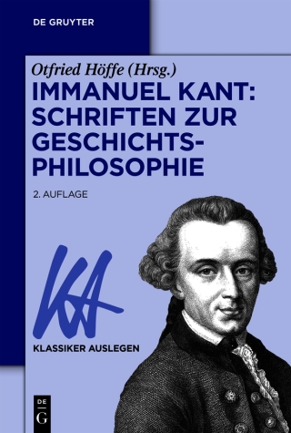 Imagen de portada: Immanuel Kant: Schriften zur Geschichtsphilosophie 2nd edition 9783110780383