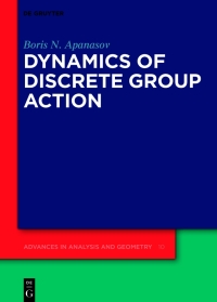 表紙画像: Dynamics of Discrete Group Action 1st edition 9783110784039