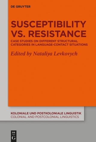 Cover image: Susceptibility vs. Resistance 1st edition 9783110785197