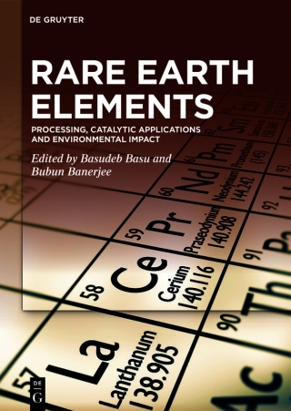 Cover image: Rare Earth Elements 1st edition 9783110787948