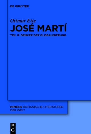 Imagen de portada: José Martí 1st edition 9783110788389