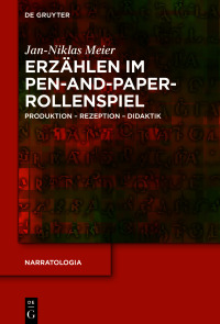 Omslagafbeelding: Erzählen im Pen-and-Paper-Rollenspiel 1st edition 9783110788945