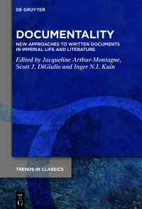 Cover image: Documentality 1st edition 9783110791778
