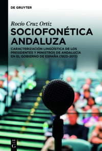 Cover image: Sociofonética andaluza 1st edition 9783110792669