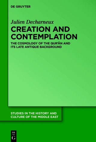 Cover image: Creation and Contemplation 1st edition 9783110794014
