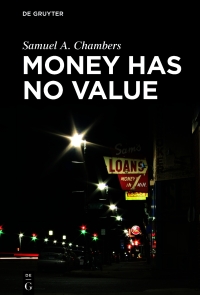 Titelbild: Money Has No Value 1st edition 9783110760729