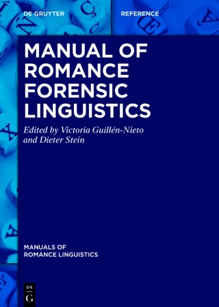 Cover image: Manual of Romance Forensic Linguistics 1st edition 9783110798029