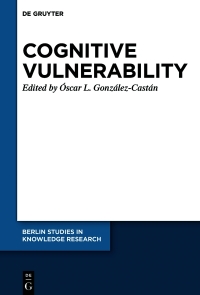 Cover image: Cognitive Vulnerability 1st edition 9783110799064