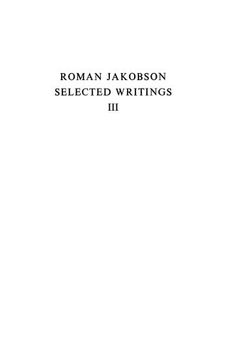 Cover image: Poetry of Grammar and Grammar of Poetry 1st edition 9789027931788
