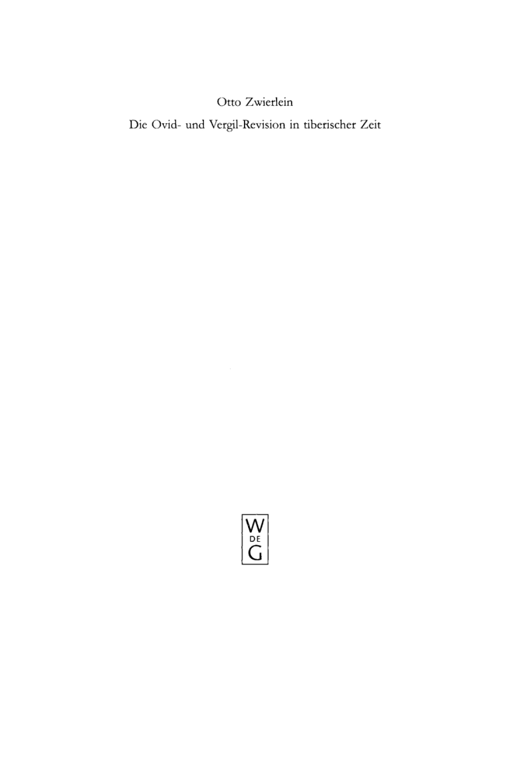 Prolegomena 1st Edition