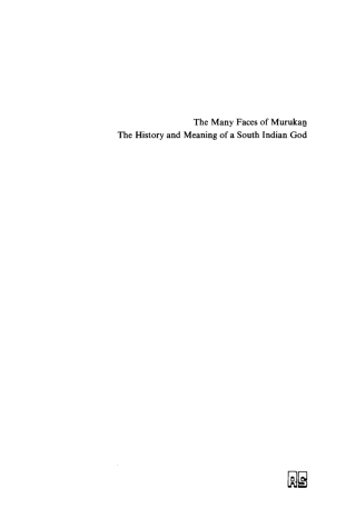 صورة الغلاف: The Many Faces of Murukan 1st edition 9789027976321