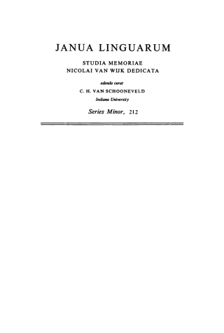Cover image: The Conjunctive Mood in English as a Problem in General Linguistics 1st edition 9789027934048